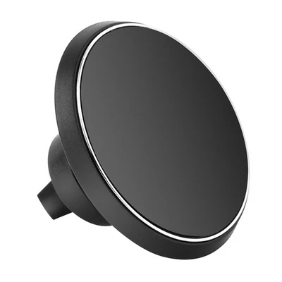 Qi Wireless Car Charger Magnetic Car Phone 5W Charging Pad Air Vent Mount Holder - Image 1 of 4