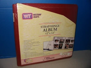 Westrim Crafts Libro Tapa Dura Recuerdos Forever Correa Bisagra Álbum 12" X 12" Nuevo - Imagen 1 de 13
