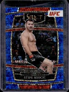 2022 Select UFC Stipe Miocic Blue Disco Prizms Concourse #/49 - Picture 1 of 2