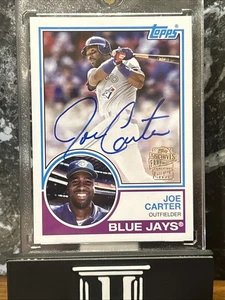 🔥2024 Topps Archives Fan Favoritos Joe Carter Auto Toronto Blue Jays WS Hero🔥 - Imagen 1 de 2