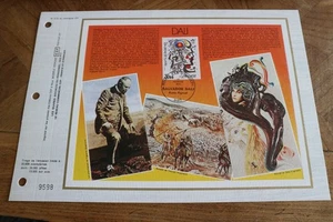 feuillet CEF 1979 premier 1er jour SALVADOR DALI PEINTRE 515 - Picture 1 of 1