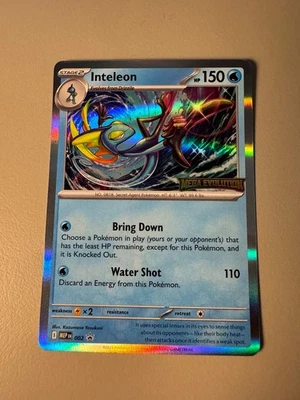 Inteleon 002 | Mega Evolution Black Star Promo | Pre-Release Build & Battle - Image 1 of 2