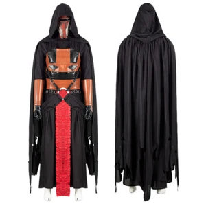 HOT Star Wars Darth Revan Cosplay Costume Uniform Outfit The Complete Set New - Picture 1 of 8