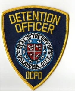 Haftbefehlshaber, Oklahoma City, OK OCPD Patch Vintage kostenloser Versand in USA - Bild 1 von 1