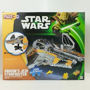 Puzz3D Star Wars Anakins Jedi Starfighter Foam 3D Puzzle 200 Pieces Intermediate - Picture 1 of 13