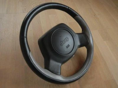 Lederlenkrad Lenkrad für Jeep Wrangler TJ und andere Modelle neu beziehen Leder - Bild 1 von 3