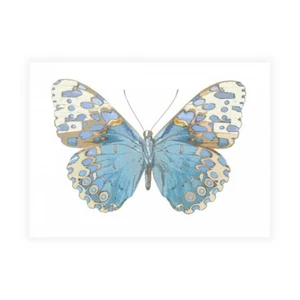Stampa su Tela su Carta Poster o Quadro Bosco Julia Buterfly with Indigo - Picture 1 of 2