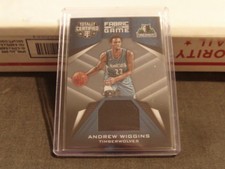 2016-17 Totally Certified Andrew Wiggins Fabric of the Game-Worn Jersey Material