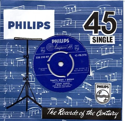 Jimmy Lloyd:That's why I dream/Take a giant step:UK Philips:1959 - Image 1 of 2