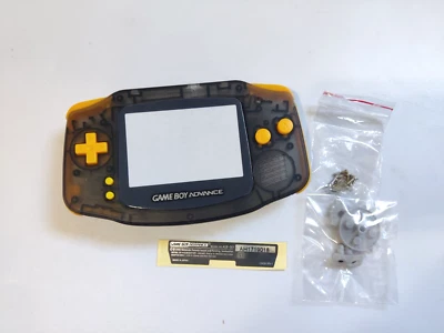 Gameboy Advance Shell Housing Transparent Game Boy Clear black for Regular - Image 1 of 3