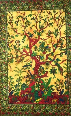 Tapestry Indian Mandala Yoga Mat Wall Hanging Bohemian Poster Small Home Decor - Image 1 of 2