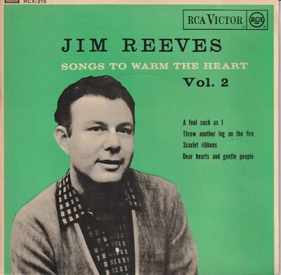 JIM REEVES “Songs To Warm The Heart – Volume Two” RCA EP (1962) - Image 1 of 4