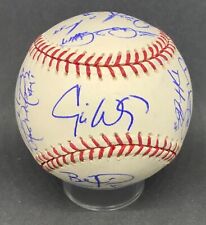 2009 Cleveland Indians Team Signed OML Baseball Choo Pavano Hafner Lee PSA/DNA