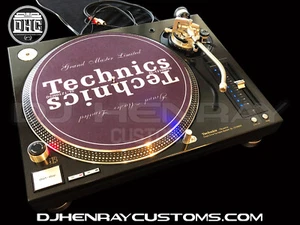 1 Tocadiscos Original OEM Negro Technics SL1210M5G con Cubierta Antipolvo Nueva Estudio Mantenido - Imagen 1 de 2