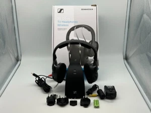Sennheiser TV Listener RS 120-W Wireless On-Ear Headphones - Black - Picture 1 of 7