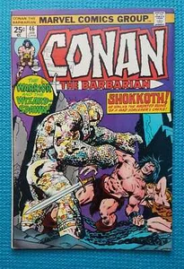 CONAN THE BARBARIAN #46 - MARVEL 1975 - VF+ (8.5) - Foto 1 di 6