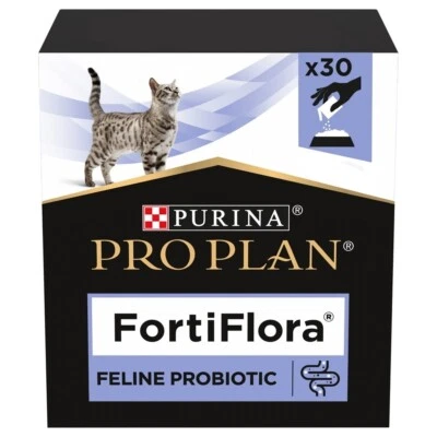 PURINA FortiFlora Feline Probiotic for Cats and Kittens (7 x 1g, 30 x 1g Sachet)