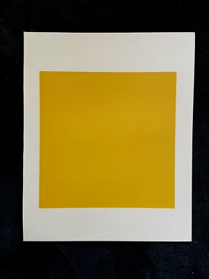 AURELIE NEMOURS - FARBBLEISCHNITT - HANDSIGNIERT ( Verso) - SEHR RAR - Bild 1 von 2