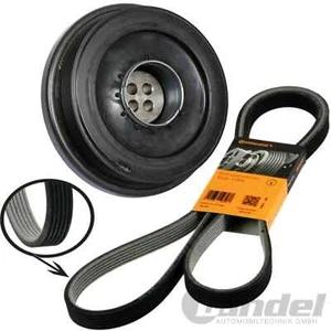 RIEMENSCHEIBE KURBELWELLE+CONTI passend für N57 BMW 5er F07 F10 7er F01 X5 E70 - Bild 1 von 5