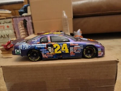 1999 Jeff Gordon Dupont Limited Edition Superman Racing Car - Image 1 of 4