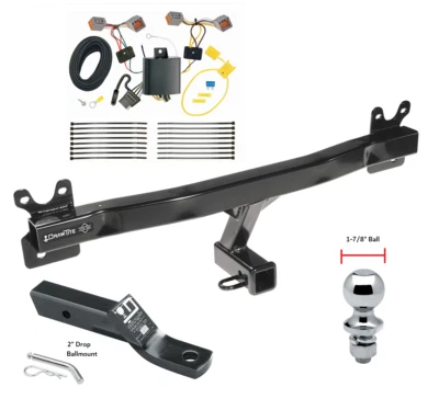Enganche de remolque para Volvo S60 14-18 sedán paquete completo cableado y bola 1-7/8 Foto 1 de 4
