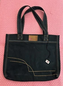 RARE Ha-So Tokyo DENIM TOTE BAG JAPAN Streetwear Y2K Style LARGE Shoulder Purse - Bild 1 von 6