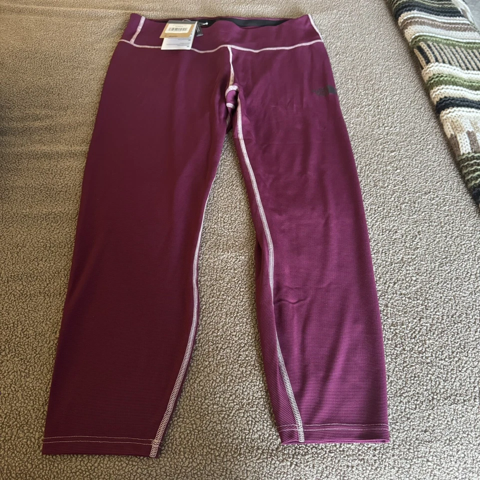 NUEVO CON ETIQUETAS NUEVO The North Face Mujer FD Pro 160 Medias Leggings Boysenberry 2X Foto 1 de 4