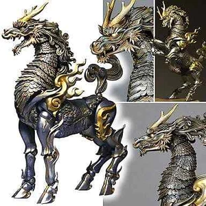 KT Project KT-001 Takeya Freely Figurine Kirin Iron Rust Version Act... Figure - Picture 1 of 10