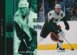 1999-00 UD PowerDeck AUXILIARY POWER #10 MIKE MODANO - Dallas Stars