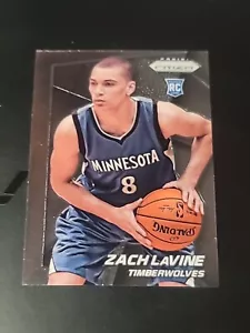 2014-15 Prizm Zach LaVine Base Rookie RC Timberwolves #262 - Picture 1 of 2