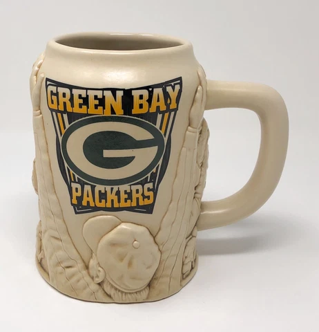 Green Bay Packers Fan Touchdown 3D Stein Mug Made in Thailand Cover