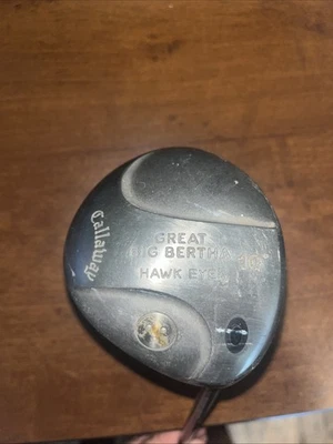 Callaway Big Bertha Hawkeye 10 Driver RH Firm Flex Graphite Shaft - Image 1 of 4