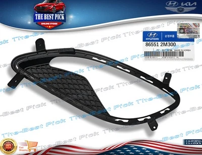 Cubiertas antiniebla parachoques delantero conductor izquierdo⭐OEM⭐ Genesis Coupe 2013-2016 865512M300 Foto 1 de 4