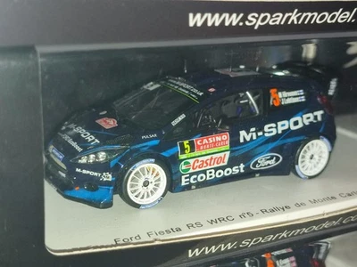 1x Spark S3790 FORD FIESTA Wrc Hirvonen  Rally MONTECARLO 2014 - 1:43 RARE - Immagine 1 di 4