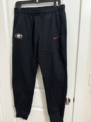 Nike UGA Georgia Bulldogs Team Issue Player SweatPants Men Small HJ7478-010 Rare - Image 1 of 4