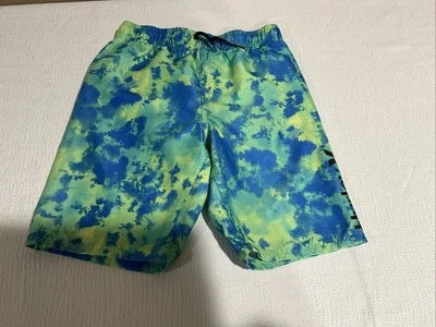 Hurley 泳裤 青少年 男孩 尺寸 大号 有内衬 板短裤 二手状况完好! — 第 1/4 张图片