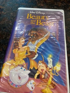 Disney's Beauty & The Beast Black Diamond Classic VHS Tested & Working Very Good - Picture 1 of 3