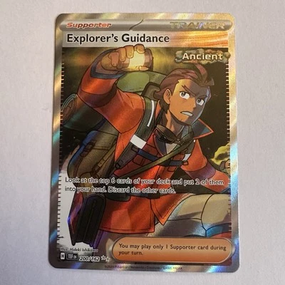 Explorer's Guidance - 200/162 SV05: Temporal Forces NM Full Art English 5510 - Image 1 of 4