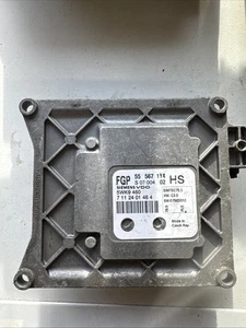 55567114 Vauxhall Astra Zafira 1.6 Petrol Engine Control Unit ECU 5WK9460 - Picture 1 of 3