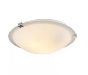 Trans Globe Lighting 59006 Neptune 2 Light 12"W Flush Mount Bowl - Nickel - Picture 1 of 5