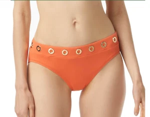 Michael Kors ZINNIA ORANGE Tülle Bikiniunterteil Größe-M unverbindliche Preisempfehlung des Herstellers 82 $ - Bild 1 von 10