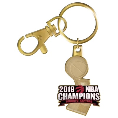 The Sports Vault Toronto Raptors 2019 NBA Champions Official Keychain - Image 1 of 2