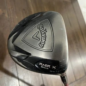 Callaway RAZR X Black Driver 9.5 Degrees Fujikura Motore F8 60 Regular Flex RH - Picture 1 of 12