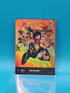 Sinestro Corps Hybrid Trading Card 2023 Capitolo 3 Epic Holo - Foto 1 di 2