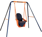 Hedstrom Folding Toddler Swing,Blue/Orange