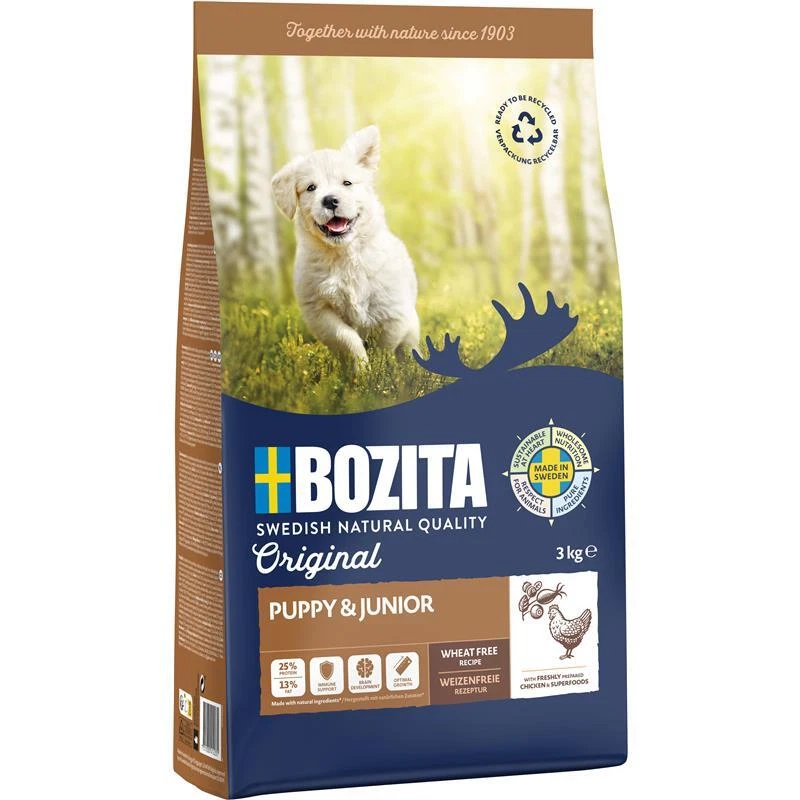 Bozita Original Puppy & Junior | 3kg Welpenfutter - Bild 1 von 1