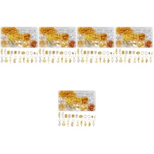 238pcs DIY Women Metal Hair Cuffs Hair Braid Rings Dreadlock Braiding Beads - Picture 1 of 12