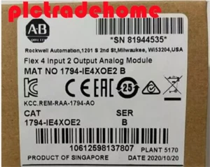 High quality Allen Bradley 1794-IE4XOE2 / B Flex 4 Input 2 Output Analog Module - Imagen 1 de 1