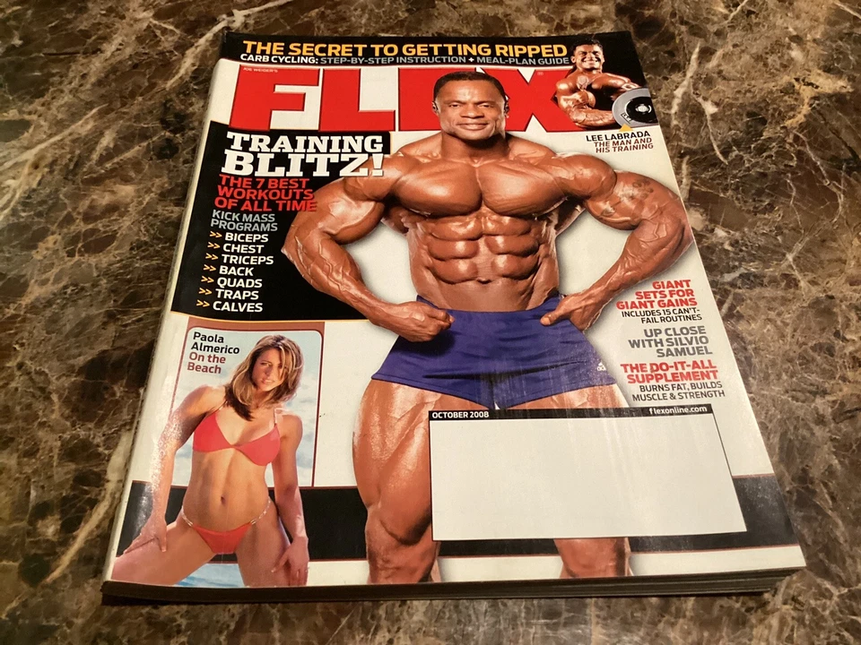Flex Magazine Lee Labrada & Silvio Samuel October 2008 - Image 1 of 4