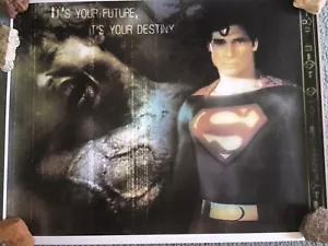 Smallville Tom Welling Superman 22.5 X 28 Super RARE Poster - Picture 1 of 4